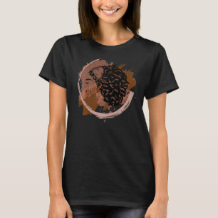 T-shirt Femme noire afro-américaine nuances de beauté Prem