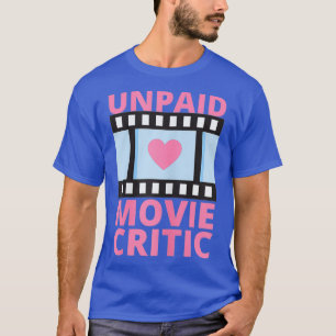 T-shirt Femme Non Payée Criminelle De Film Réalisateur À T