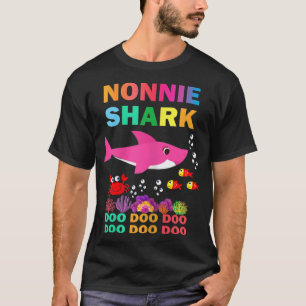 T-shirt Femme Nonnie Shark Chemise jumelée Famille Mère