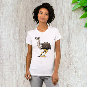 T-shirt Femme Ostrich drôle