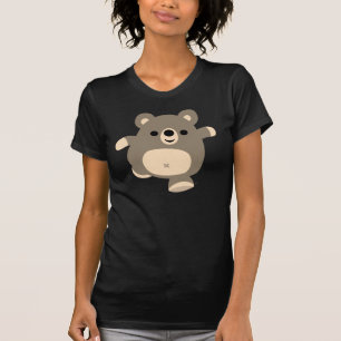T-shirt femme Ours de caricature jote
