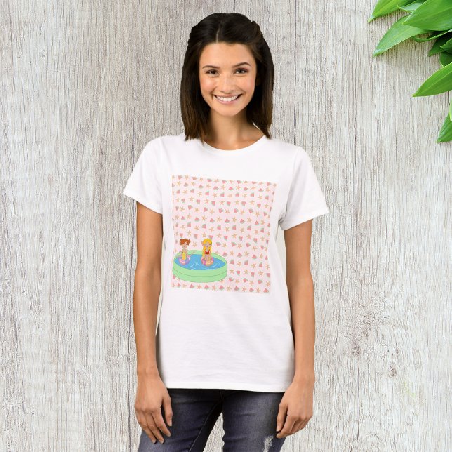 T-shirt Femme Paddling Pool (Créateur téléchargé)