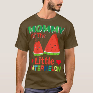 T-shirt Femme Pastèque Maman Melon Maman Tropical Été F