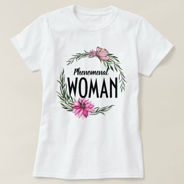 T-shirt Femme phénoménale (Design devant)