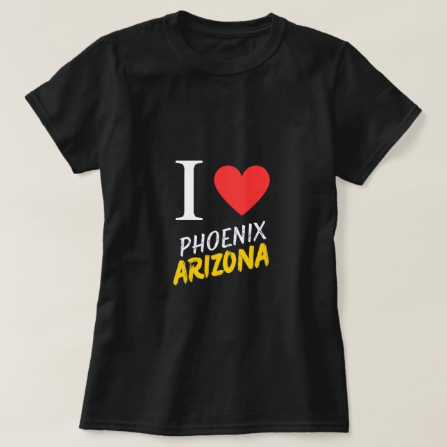 T-shirt femme Phoenix Arizona (Design devant)
