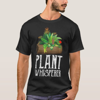 T-shirt Femme Plante Whisperer Houseplant Jardin jardiner