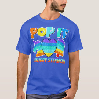 T-shirt Femme Pop It Anniversaire StepMom Poppin Anniversa