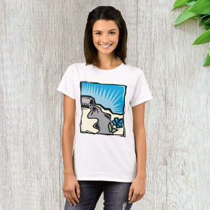T-shirt femme pour tuyau d'eau de tempête