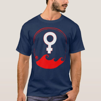 T-shirt Femme Power Vénus Signale Féministe Période Fémini