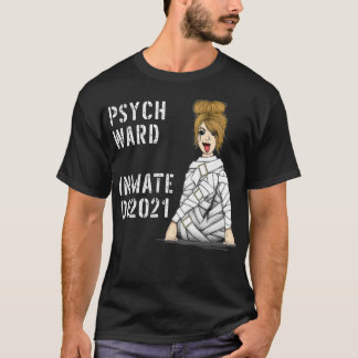 T-shirt Femme Psych Costume de garde Détenu Prisonnier
