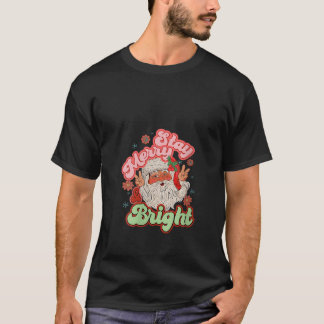 T-shirt Femme Restez Joyeux Retro Super avec P