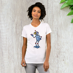 T-shirt femme robot dansante