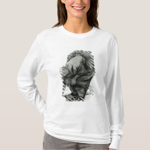 T-shirt Femme rurale de Vincent van Gogh glanant, 1885