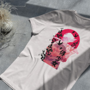T-shirt Femme samouraïe