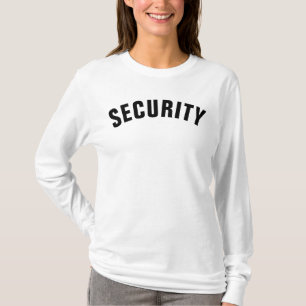 T-shirt Femme Sécurité Longues Manches Double Côté Blanc