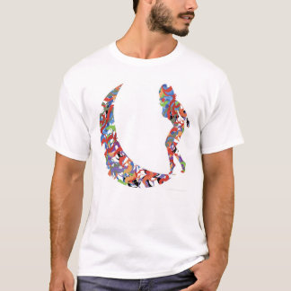 T-shirt Femme sur la lune