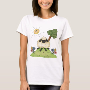 T-Shirt Femme Sur Une Colline
