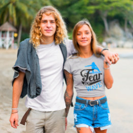 T-shirt Femme Surfer Ne crains aucune vague femmes surf