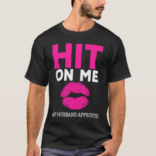 T-shirt Femme Swinger Mari Approuve