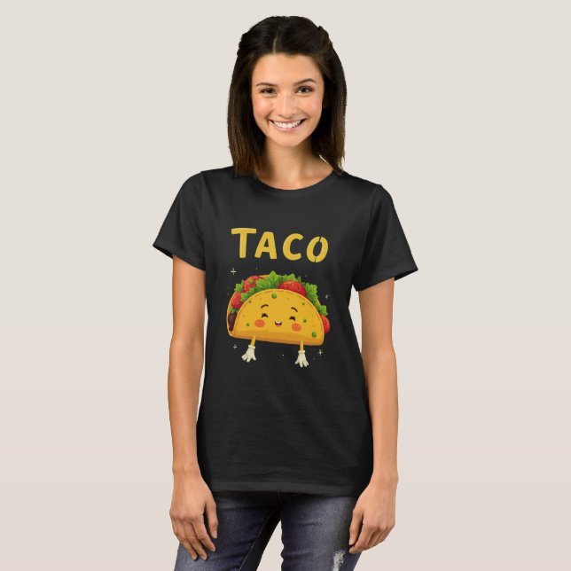 T-shirt femme Taco (Devant entier)