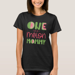 T-shirt Femme Un Dans Un Melon maman mignonne Watermelon d