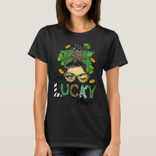 T-shirt Femme Une Lucky Nona Jour de la Saint Patrick Mama