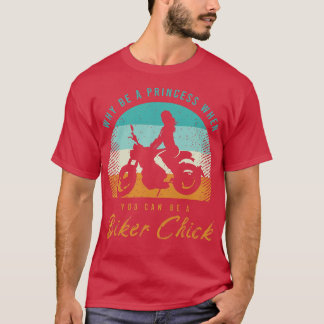 T-shirt Femme Vélo Drôle Dire Pour Un Amoureux De Motorcyl