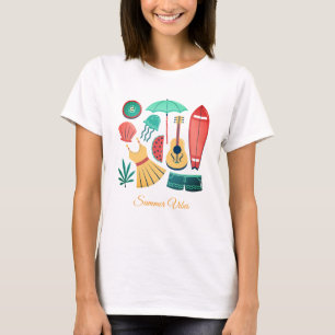 T-Shirt Femme Vibes d'Été