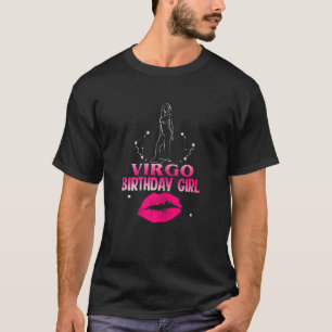 T-shirt Femme Vierge Anniversaire Fille