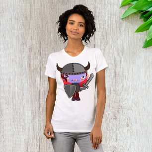 T-shirt femme viking violet Vampire