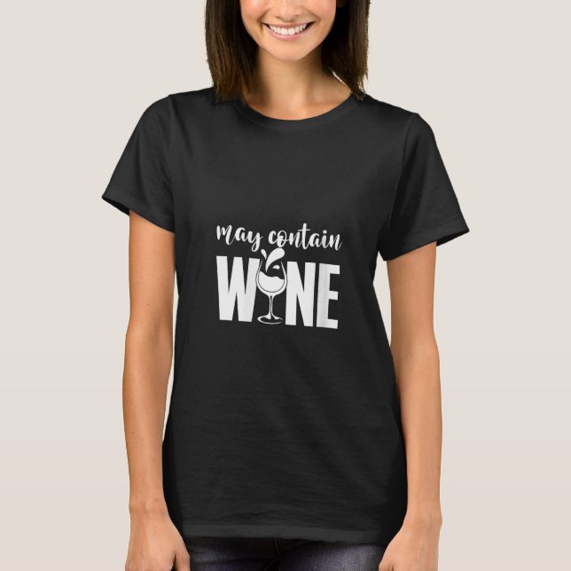 T-shirt Femme Vin Pour Hommes Femmes Boire Party Funny D (Devant)