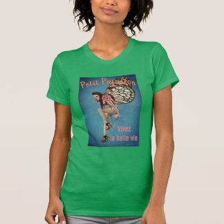T-shirt femme vintage papillon Petit Papillon