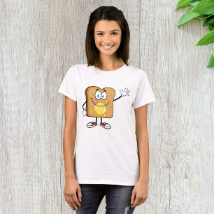 T-shirt femme visage toast