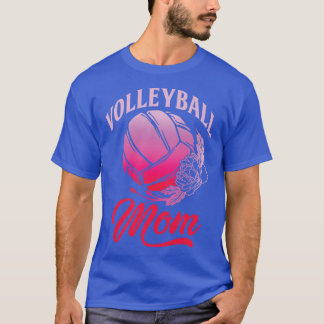 T-shirt Femme Volley-ball Maman Plage Volley-ball Jouer