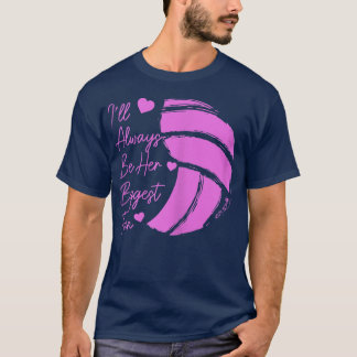 T-shirt Femme Volleyball Maman Son Plus Grand Volleyball F