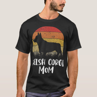 T-shirt Femme Welsh Corgi Chien Maman 1852
