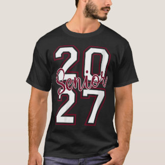 T-shirt Femmes39S Promotion Senior De 2027 Remise Des Dipl