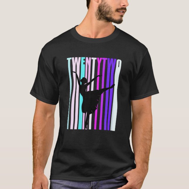 T-shirt Femmes 22e Danse Anniversaire Pour Femmes Classe É (Devant)