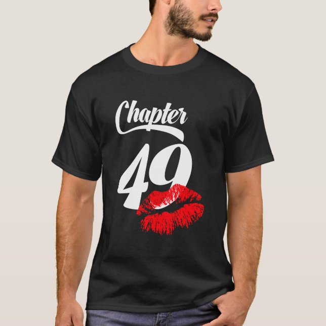 T-shirt Femmes 49E Anniversaire Lèvres Chapitre 49 Ans 197 (Devant)