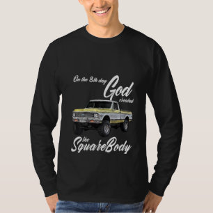 T-shirt Femmes 8e Dieu Jimmy Squarebody Camion Suburban Bl