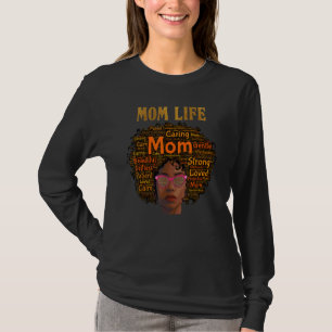 T-shirt Femmes afro-américaines Naturellement Afro Black M