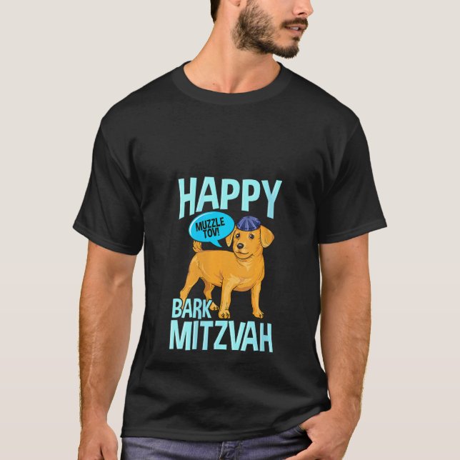 T-shirt Femmes Bark Mitzvah Chien Funny Juif Bar Mitzvah H (Devant)