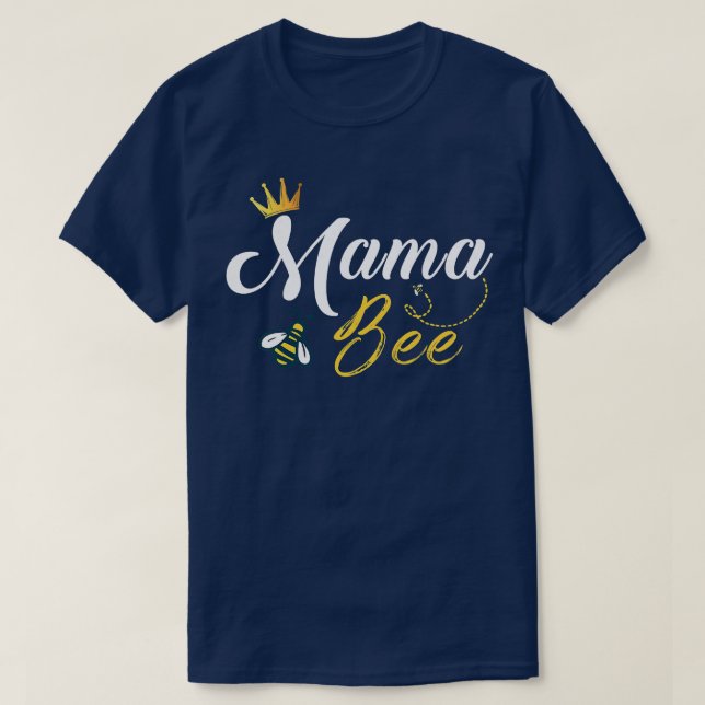 T-shirt Femmes Bee Mama apiculteur Apiariste Miel Far (Design devant)