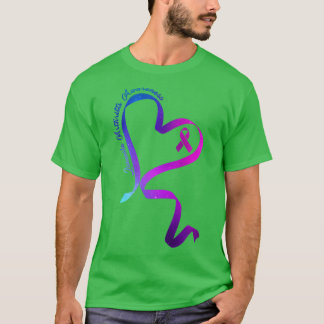 T-shirt Femmes Cadeaux Carburant Ruban Juvénile Arthrite D