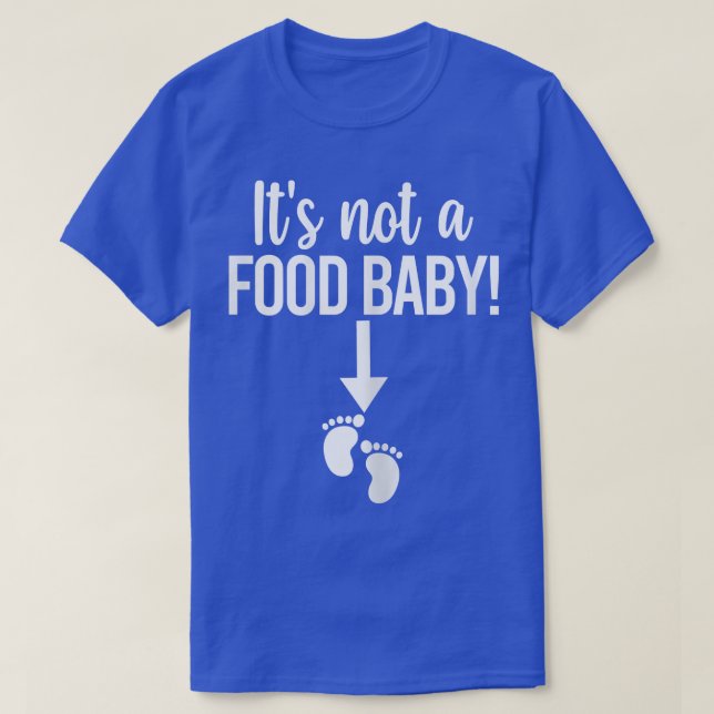 T-shirt Femmes Ce n'est pas un aliment bébé drôle Thanksgi (Design devant)