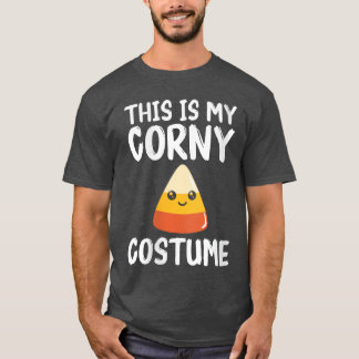 T-shirt Femmes Ceci Est Mon Costume Ringard Halloween Tric