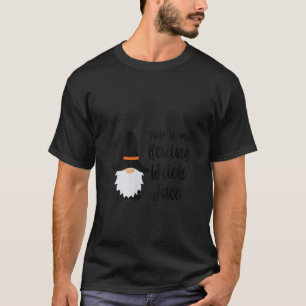 T-shirt Femmes C'est Mon Visage De Sorcière Au Repos Drôle