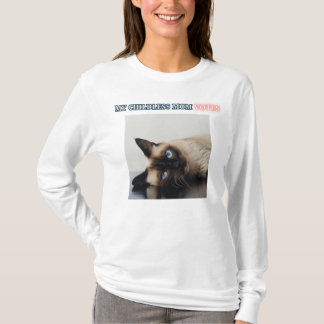 T-shirt Femmes chats sans enfants pro démocratie