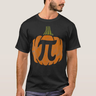 T-shirt Femmes Citrouille Pi Math Enseignante Halloween Th