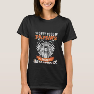 T-shirt Femmes Cool Papaws Circuler Motos Vélo F